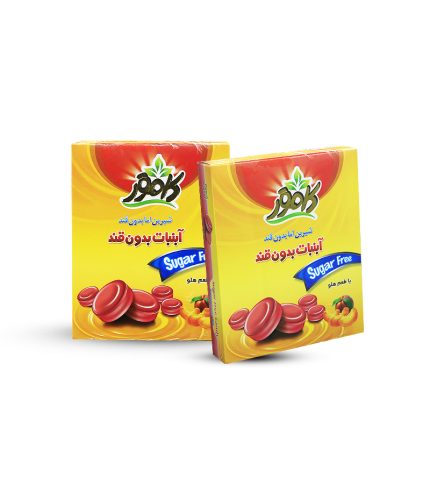آبنبات طعم هلو بدون قند رژیمی