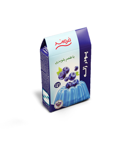 پودر ژله بلو بری
