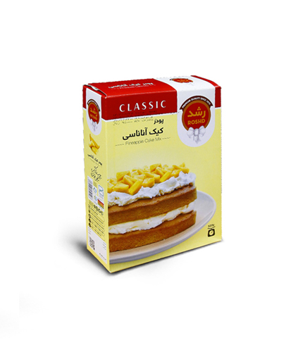 پودر کیک آناناسی