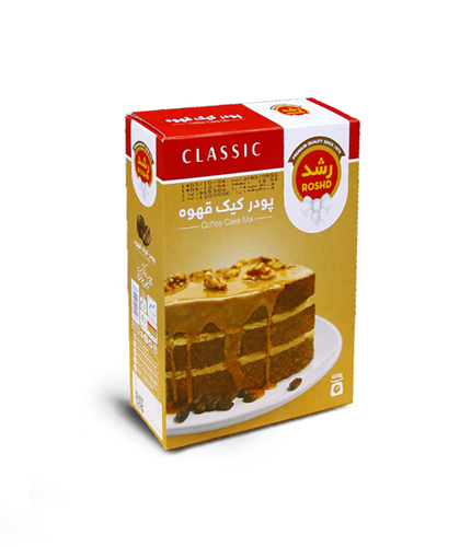 پودر کیک قهوه