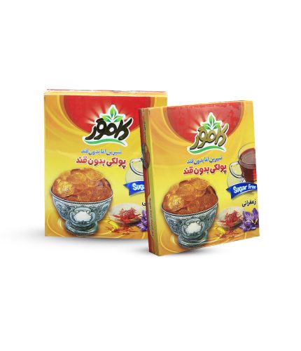 پولکی رژیمی با طعم زعفران