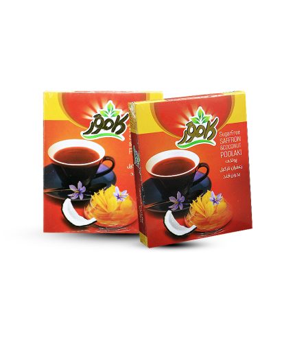 پولکی رژیمی با طعم نارگیل و زعفران