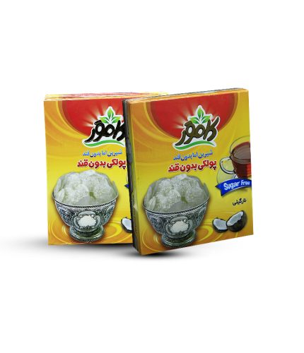 پولکی رژیمی طعم نارگیل