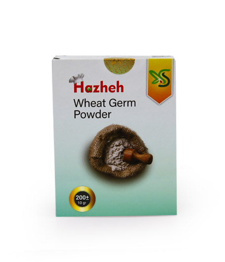 عکس پشت پودر جوانه گندم